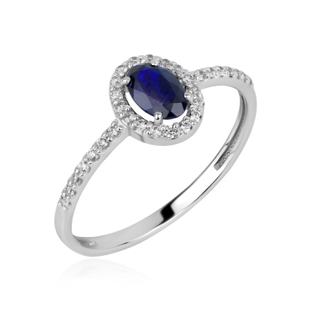 Купить кольцо из серебра с ситаллами в интернет-магазине KRASNOE