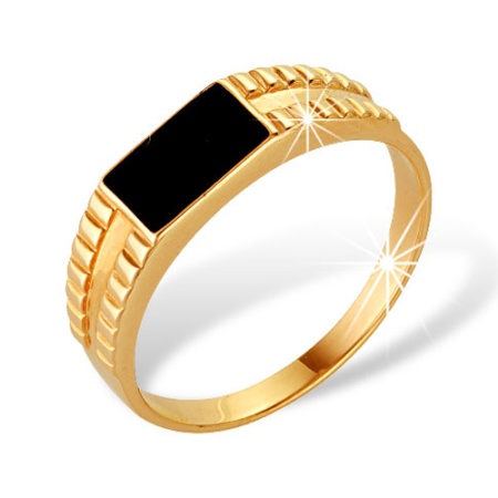 Кольцо из золота без вставок