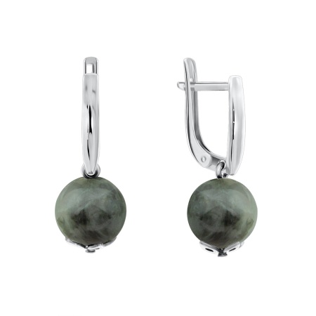 Серьги из серебра  2340530307-3-21 от KRASNOE, металл Серебро, вставка 