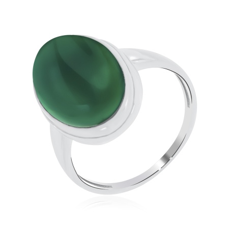Купить кольцо из серебра с агатом в интернет-магазине KRASNOE