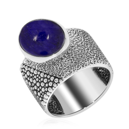 Купить кольцо из серебра с агатом в интернет-магазине KRASNOE