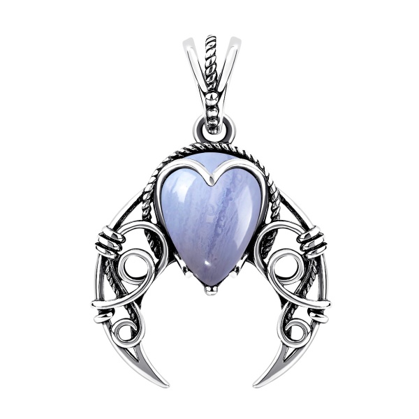 Купить подвеска из серебра с агатом