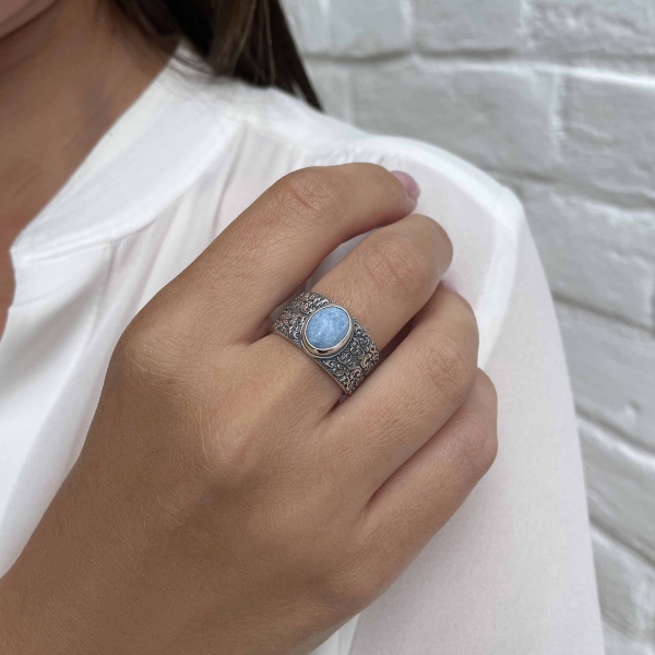 Купить кольцо из серебра с виоланом в интернет-магазине KRASNOE