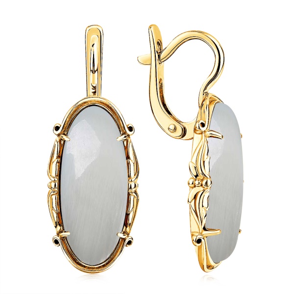 Серьги из серебра с перламутрами в ювелирном интернет-магазине