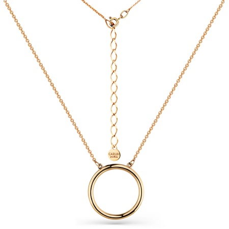 Колье из золота без вставок