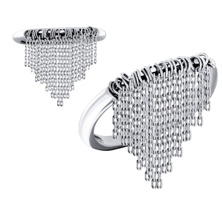 Купить кольцо из серебра без вставок в интернет-магазине KRASNOE