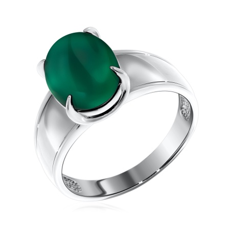 Купить кольцо из серебра с агатом в интернет-магазине KRASNOE