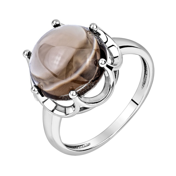 Купить кольцо из серебра с топазом в интернет-магазине KRASNOE