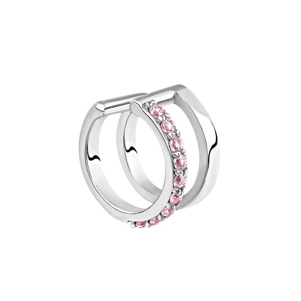 Серьги из серебра с ситаллами