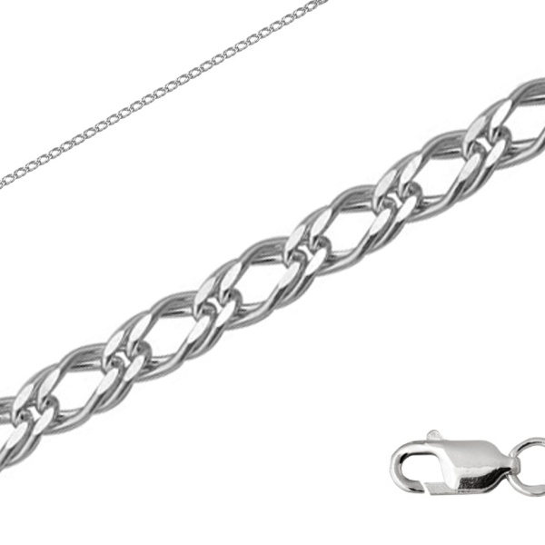 Купить браслет из серебра без вставок