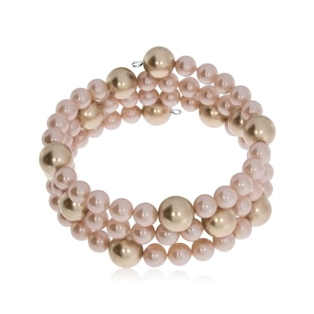 Купить браслет из б/п с жемчугом