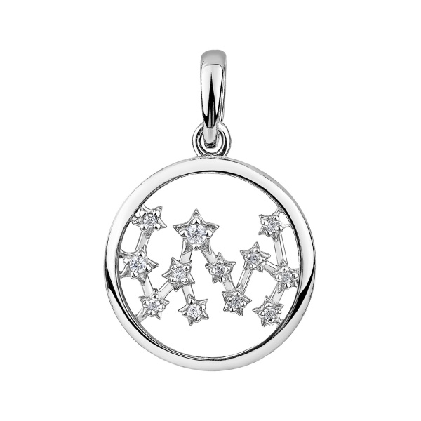 Купить подвески из серебра с фианитами