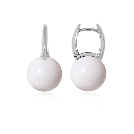 Серьги из серебра с агатами 2340394318-10 от KRASNOE, металл Серебро, вставка Агат