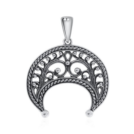 Купить подвеска из серебра без вставок