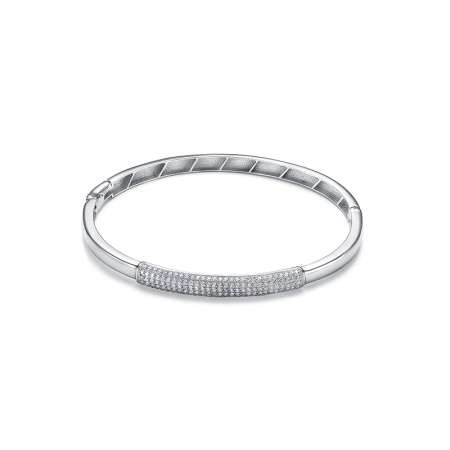 Купить браслет из серебра без вставок