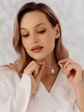 Купить подвески  из серебра с ларимаром