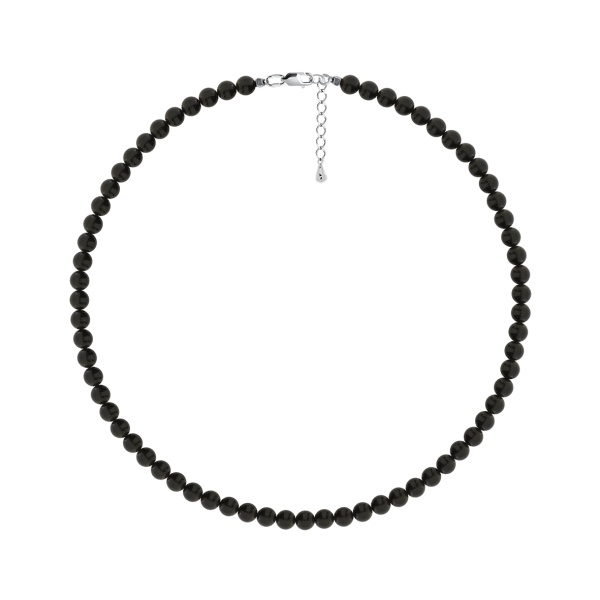 Бусы из серебра с жемчугом 8340056286-50-20 Бусы из серебра с жемчугом 8340056286-50-20
