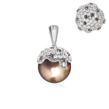 Купить подвески из серебра с жемчугом