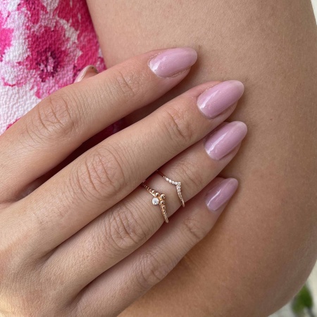 Купить кольцо из серебра с фианитом в интернет-магазине KRASNOE