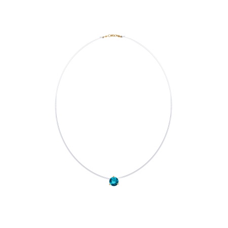 Колье из серебра с топазом 8320073058-42-76