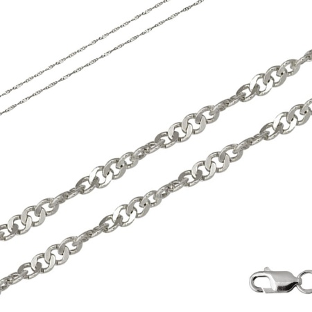 Купить цепь из серебра без вставок Купить цепь из серебра без вставок