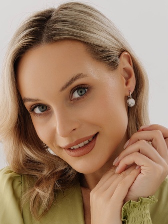 Серьги из серебра