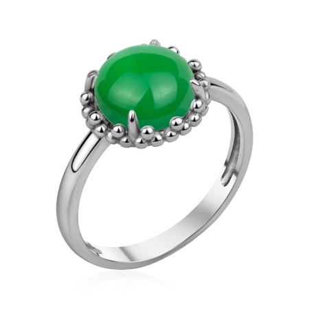 Купить кольцо из серебра с агатом в интернет-магазине KRASNOE