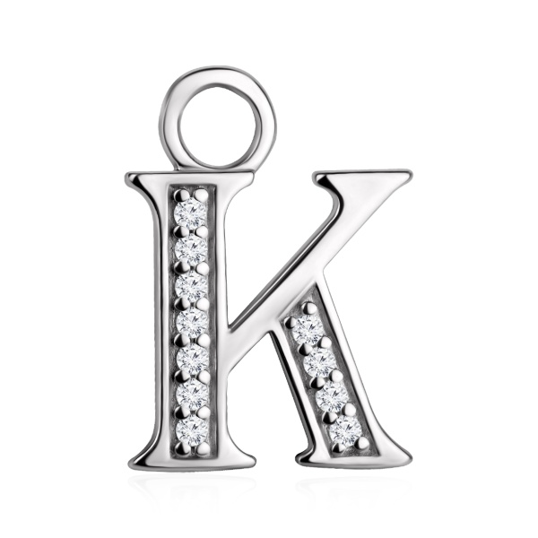 Купить подвеска из серебра с фианитами