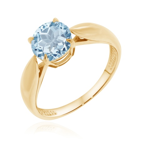 Купить кольцо из серебра с топазом в интернет-магазине KRASNOE