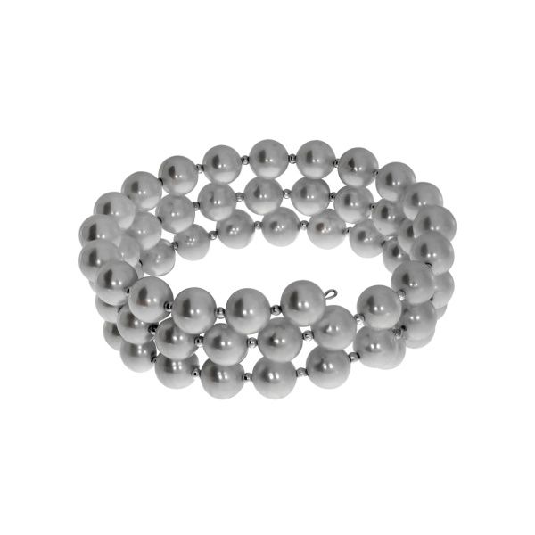 Купить браслет из серебра с жемчугом