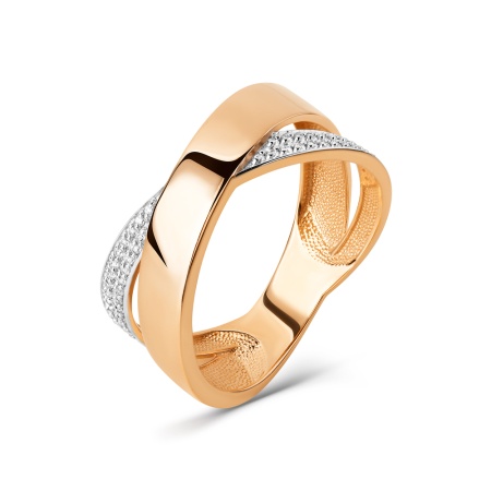 Купить кольцо из золота с фианитом в интернет-магазине KRASNOE