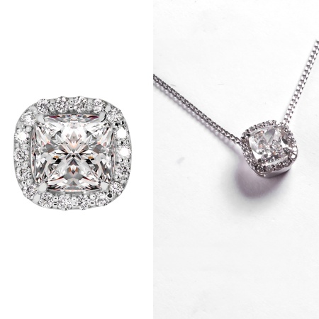 Подвеска из золота с бриллиантами