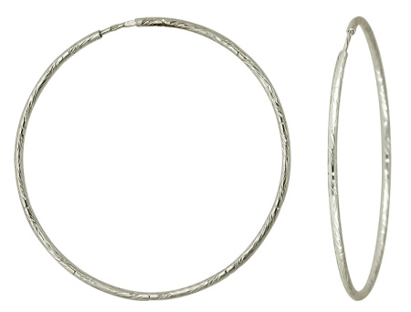 Серьги из серебра без вставок 3400817051-10 от KRASNOE, металл Серебро, вставка Без вставок