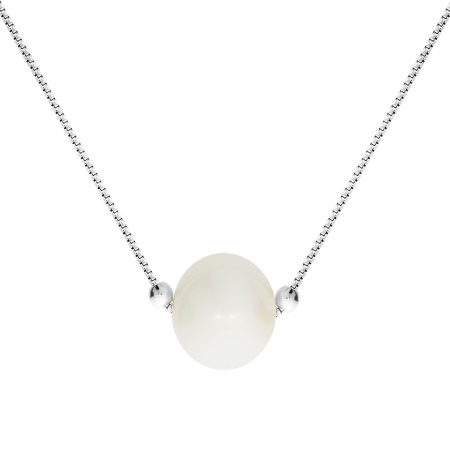 Колье из серебра с жемчугом 8340053060-1-45