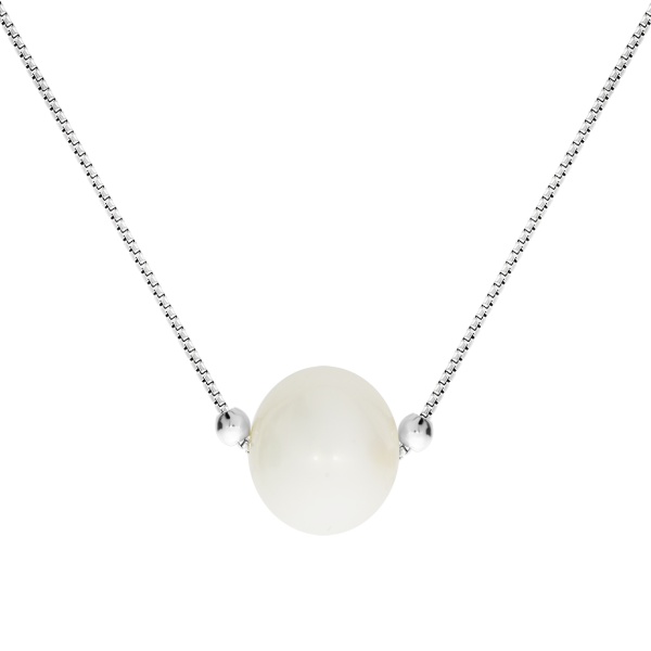 Колье из серебра с жемчугом 8340053060-1-45