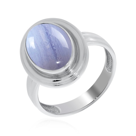 Купить кольцо из серебра с агатом в интернет-магазине KRASNOE