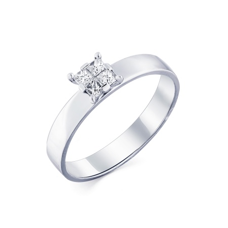 Кольцо из золота с бриллиантом