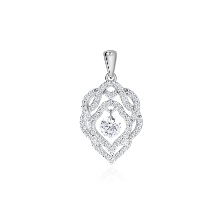 Купить подвеска из серебра с фианитами Купить подвеска из серебра с фианитами