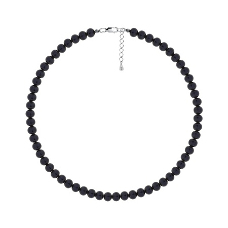 Бусы из серебра с жемчугом 8340056285-50-20 Бусы из серебра с жемчугом 8340056285-50-20