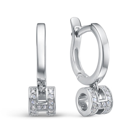 Серьги из серебра