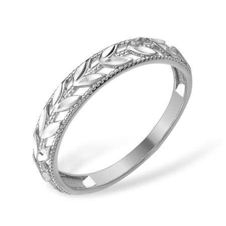 Купить кольцо из серебра без вставок в интернет-магазине KRASNOE