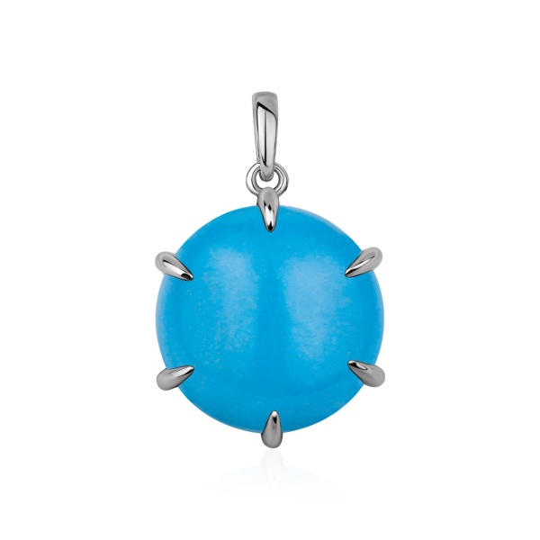 Купить подвеска из серебра с бирюзой
