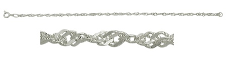 Купить браслет из серебра без вставок