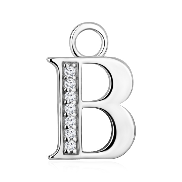 Купить подвеска из серебра с фианитами