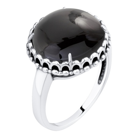 Купить кольцо из серебра с агатом в интернет-магазине KRASNOE