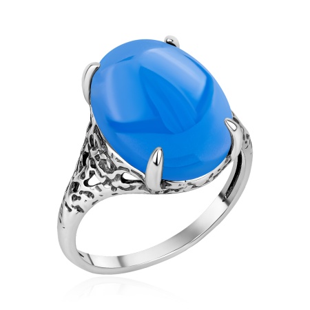 Купить кольцо из серебра с агатом в интернет-магазине KRASNOE