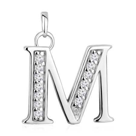 Купить подвеска из серебра с фианитами