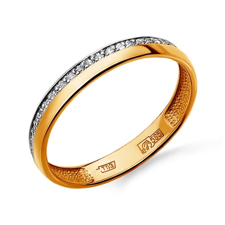 Кольцо из золота с бриллиантами