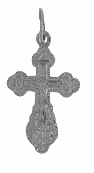 Подвеска из серебра без вставок