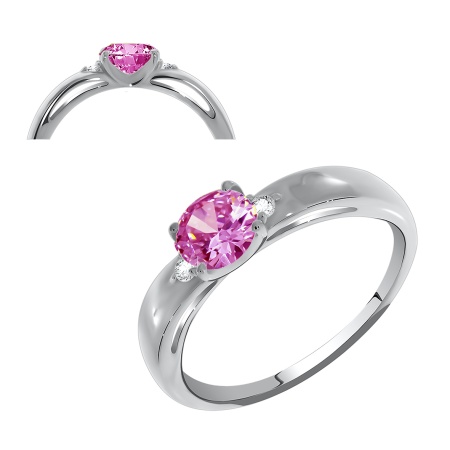 Купить кольцо из серебра с  в интернет-магазине KRASNOE